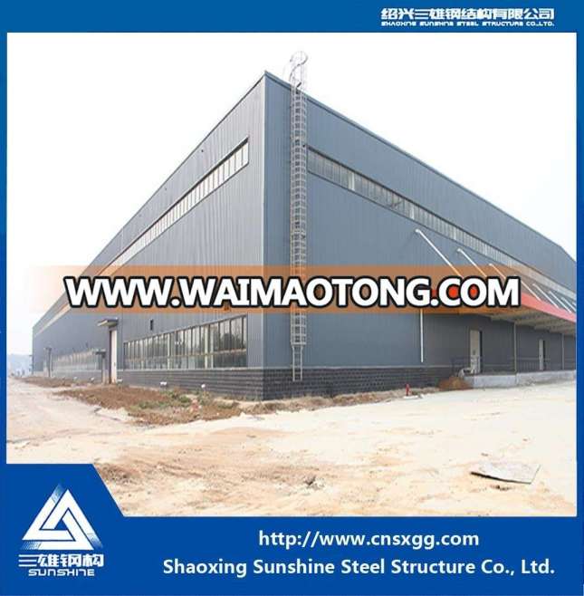 Good Quality Galvanized Steel Frame for Steel Structure Workshop