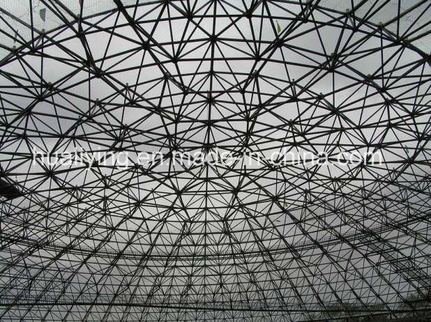 Light Steel Structure Space Frame for Large Span Roofing