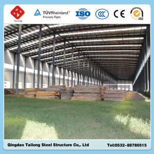 China Prefabricated Structural Steel Building Fabriation Frame Struture Factory Wrokshop Cost